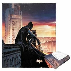 Licensed Character Batman Knight Watch Silk Touch Throw Blanket