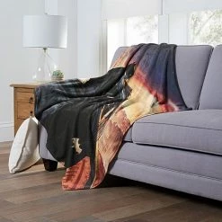 Licensed Character Batman Knight Watch Silk Touch Throw Blanket -Licensed Character Shop unnamed file 5027