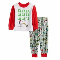 Licensed Character Toddler Jammies For Your Families® Peanuts "Fa La La" Pajama Set