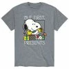 Licensed Character Men's Peanuts Presents First Tee Red -Licensed Character Shop unnamed file 5074