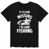 Licensed Character Men's If Ive Gone Missing Fishing Tee Heather Blue -Licensed Character Shop unnamed file 5078