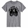 Licensed Character Men's Black Cat Club Tee White