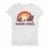 Licensed Character Disney's The Lion King Girls 7-16 Sunset Hakuna Matata Line Up Graphic Tee Tahi Blue -Licensed Character Shop unnamed file 5162