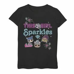 Licensed Character Girls 7-16 L.O.L. Surprise! This Girl Sparkles Group Shot Graphic Tee