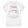 Licensed Character Juniors' Coca-Cola Polar Bears Hugging It's The Real Thing Tee -Licensed Character Shop unnamed file 5185