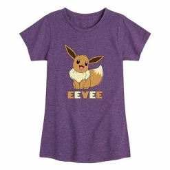 Licensed Character Girls 7-16 Pokemon Eevee Graphic Tee