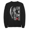 Licensed Character Juniors' Star Trek The Next Generation Picard Give Me Space Sweatshirt -Licensed Character Shop unnamed file 5211