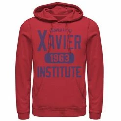 Licensed Character Men's Marvel X-Men Xavier Institute 1963 Campus Property Hoodie Red -Licensed Character Shop unnamed file 5230