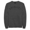 Licensed Character Men's Equality Text Sweatshirt -Licensed Character Shop unnamed file 5274