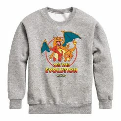 Licensed Character Boys 8-20 Pokemon Charmander Sweatshirt