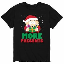 Licensed Character Men's South Park "More Presents" Tee Black -Licensed Character Shop unnamed file 5322