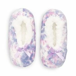 Licensed Character Girls Printed Fuzzy Babba Slipper Socks Cat -Licensed Character Shop unnamed file 535
