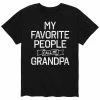 Licensed Character Men's Favorite People Grandpa Tee Black -Licensed Character Shop unnamed file 5350