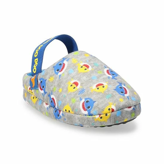 Licensed Character Baby Shark Toddler Boys' Clog Slippers 3 Licensed Character Baby Shark Toddler Boys' Clog Slippers