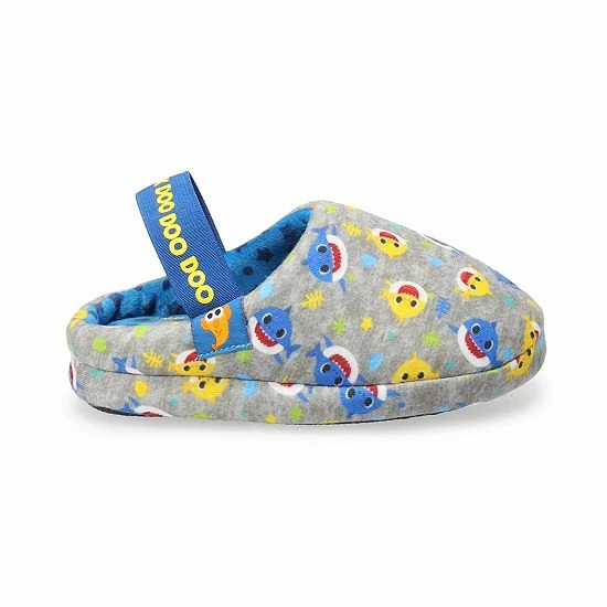 Licensed Character Baby Shark Toddler Boys' Clog Slippers 4 Licensed Character Baby Shark Toddler Boys' Clog Slippers - Image 2