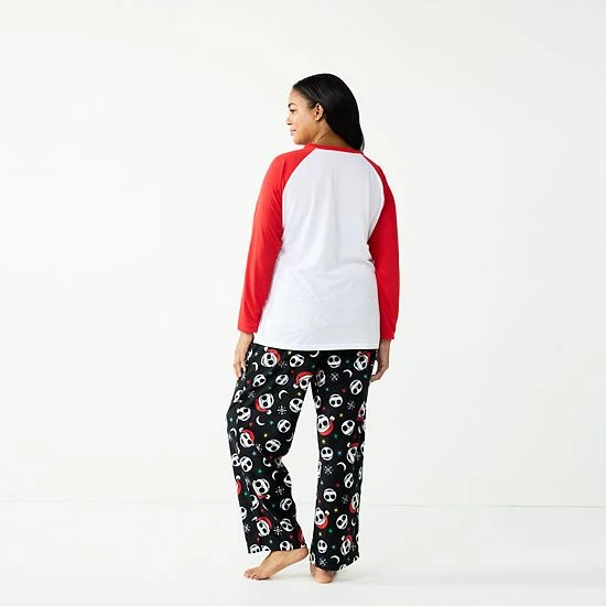 Licensed Character Plus Size Jammies For Your Families® The Nightmare Before Christmas Pajama Set 4 Licensed Character Plus Size Jammies For Your Families® The Nightmare Before Christmas Pajama Set - Image 2