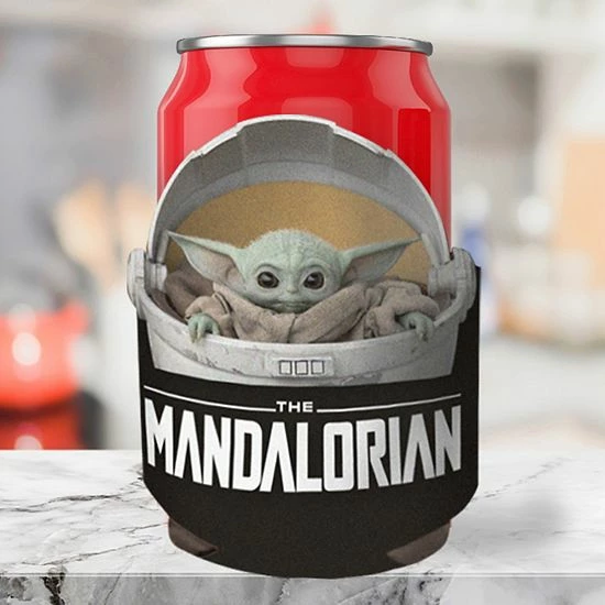 Licensed Character Star Wars The Mandalorian The Child AKA Baby Yoda Can Cooler 5 Licensed Character Star Wars The Mandalorian The Child AKA Baby Yoda Can Cooler - Image 3