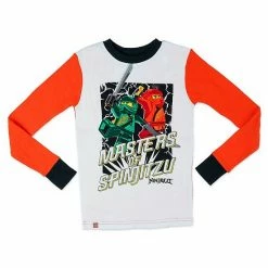 Licensed Character Boys 4-10 Lego Ninjago Top, Bottoms & Slippers Pajama Set -Licensed Character Shop unnamed file 5431