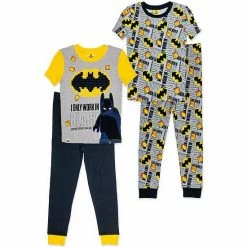 Licensed Character Boys 4-10 Lego Batman Tops & Bottoms Pajama Set