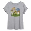 Licensed Character Juniors' Mushrooms & Flowers Sparkle Flowy Tee 1 Licensed Character Juniors' Mushrooms & Flowers Sparkle Flowy Tee -Licensed Character Shop unnamed file 5462