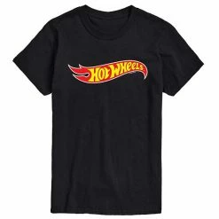 Licensed Character Men's Hot Wheels Logo Tee Blue