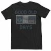 Licensed Character Men's Nintendo NES Controller Good Old Days Tee Royal