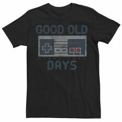 Licensed Character Men's Nintendo NES Controller Good Old Days Tee Royal
