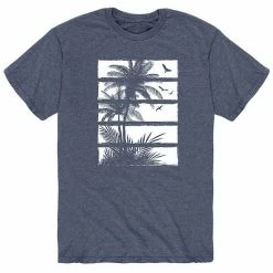 Licensed Character Men's Palm Tree Silhouette Tee Blue -Licensed Character Shop unnamed file 5479