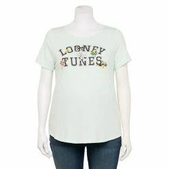 Licensed Character Plus Size Looney Tunes Graphic Tee