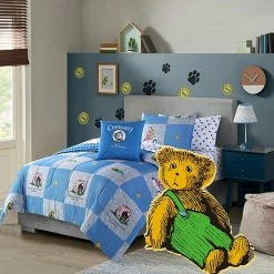 Licensed Character Corduroy Bear Patched Up Comforter Set With Shams 11 Licensed Character Corduroy Bear Patched Up Comforter Set With Shams -Licensed Character Shop unnamed file 5551