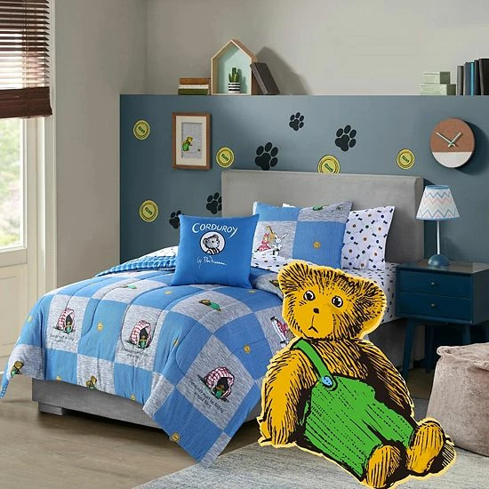 Licensed Character Corduroy Bear Patched Up Comforter Set With Shams 7 Licensed Character Corduroy Bear Patched Up Comforter Set With Shams - Image 5
