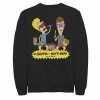 Licensed Character Men's Beavis & Butthead Snacks On The Curb Logo Sweatshirt Navy 2 Licensed Character Men's Beavis & Butthead Snacks On The Curb Logo Sweatshirt Navy -Licensed Character Shop unnamed file 5579