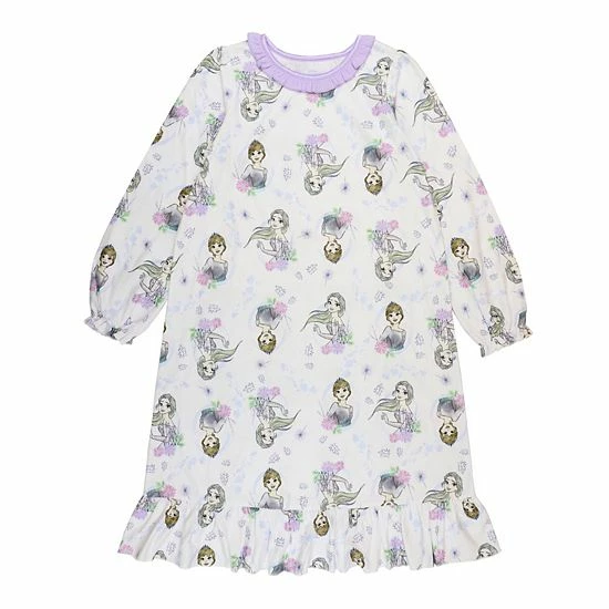 Licensed Character Disney's Frozen 2 Toddler Girl "Floral Sisters" Night Gown 3 Licensed Character Disney's Frozen 2 Toddler Girl "Floral Sisters" Night Gown