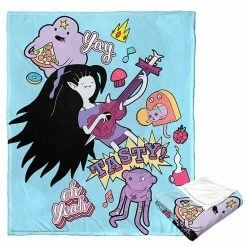Licensed Character Adventure Time Adventurous Kingdoms Silk Touch Throw Blanket -Licensed Character Shop unnamed file 5608