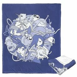 Licensed Character Adventure Time Adventurous Kingdoms Silk Touch Throw Blanket -Licensed Character Shop unnamed file 5609