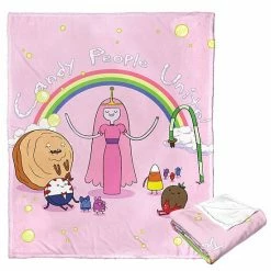 Licensed Character Adventure Time Adventurous Kingdoms Silk Touch Throw Blanket -Licensed Character Shop unnamed file 5610