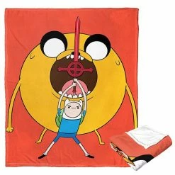 Licensed Character Adventure Time Adventurous Kingdoms Silk Touch Throw Blanket -Licensed Character Shop unnamed file 5612