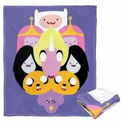 Licensed Character Adventure Time Adventurous Kingdoms Silk Touch Throw Blanket -Licensed Character Shop unnamed file 5617