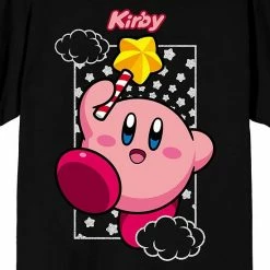 Licensed Character Men's Kirby Character With Stars Tee -Licensed Character Shop unnamed file 5655