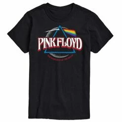Licensed Character Men's Pink Floyd DSOTM Crescent Tee Black -Licensed Character Shop unnamed file 5678