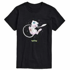 Licensed Character Men's Pokemon Starry Mew Tee Navy -Licensed Character Shop unnamed file 5685