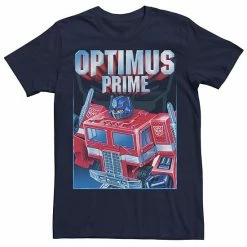 Licensed Character Men's Transformers Optimus Prime Portrait Tee
