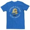 Licensed Character Men's Minions My Opinion Tee -Licensed Character Shop unnamed file 5751