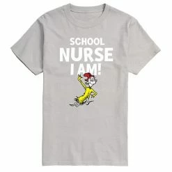 Licensed Character Men's Dr. Seuss School Nurse I Am Tee Blue -Licensed Character Shop unnamed file 5757