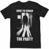 Licensed Character Big & Tall Halloween Michael Myers Here To Crash The Party Tee -Licensed Character Shop unnamed file 5766