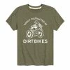 Licensed Character Boys 8-20 Easily Distracted By Dirt Bikes Graphic Tee Green -Licensed Character Shop unnamed file 5803