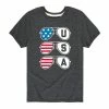 Licensed Character Boys 8-20 USA Sunglasses Tee Blue