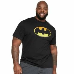 Licensed Character Big & Tall Batman Logo Tee