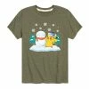 Licensed Character Boys 8-20 Pokemon Piplup Snowman Tee Green -Licensed Character Shop unnamed file 5812
