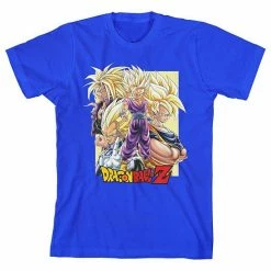Licensed Character Boys 8-20 Saiyans Dragon Ball Z Anime Graphic Tee